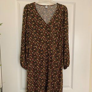 Old Navy Fall Midi Dress
